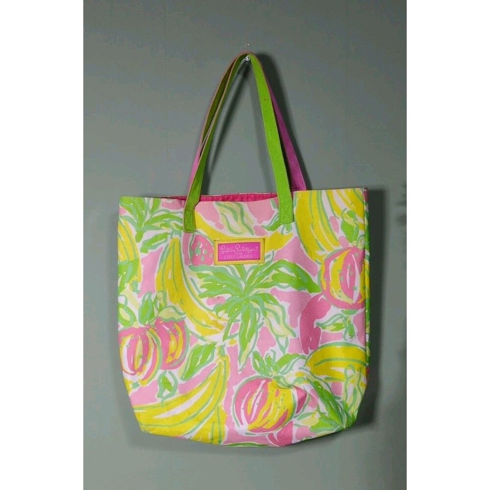 Lilly Pulitzer x Estee Lauder Tote